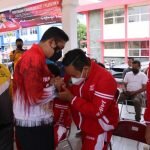 Kapolres Majalengka Hadiri Atlet PON XX, Pelepasan Kontigen Peparnas XVI di Papua
