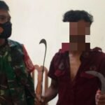 Acungkan Cerulit, Tauran Pelajar SMK di Cianjur Diamankan Polisi