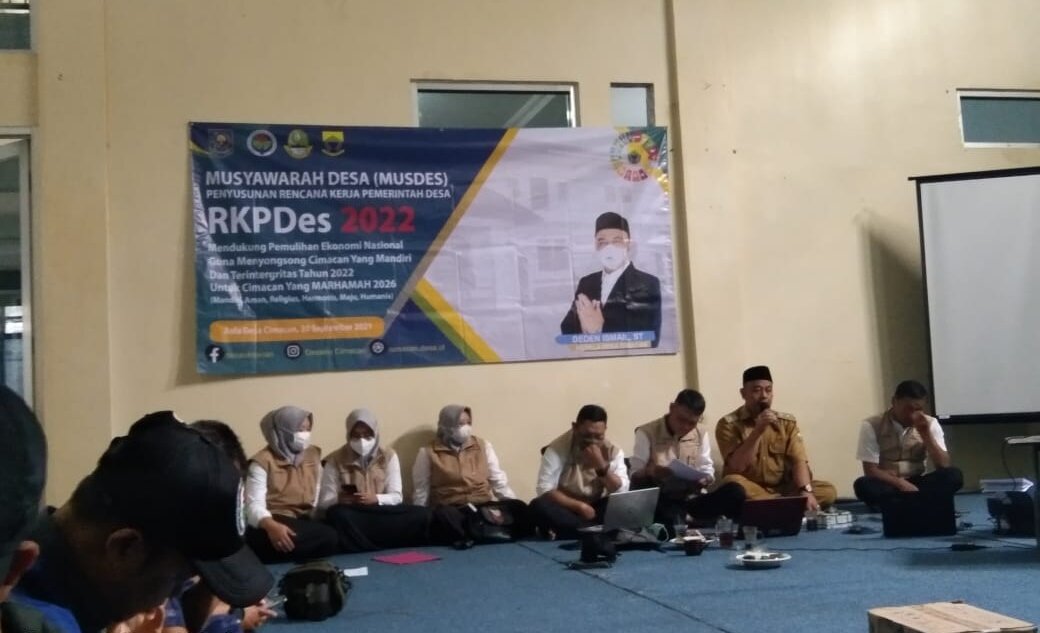 Tampung Aspirasi Warga, Pemdes Cimacan Musyawarah RKPDes