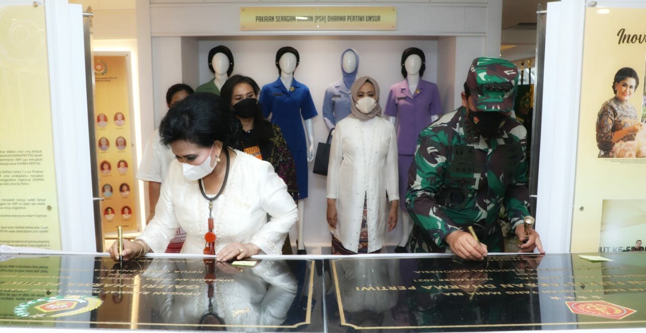 Peresmian Museum Galeri Dharma Pertiwi, Ini Pesan Panglima TNI