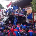 Menunggu Rekomendasi Naik UMK, Buruh Kepung Pemkab Cianjur