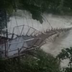 Jembatan Rawayan Terputus, Akibat Pondasi Terkikis Aliran Sungai Cibuni