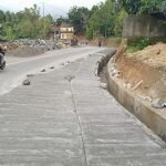 Jalan Tanjakan Mala Tebing Hijau Diperbaiki di Cor Beton