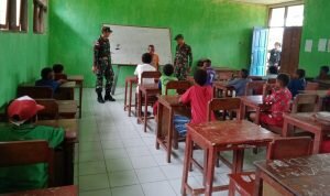 Satgas Yonif 126 Dukung Cerdaskan Generasi Muda Papua