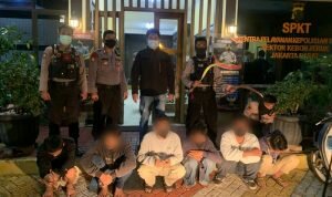 Gencar Patroli, Polres Metro Jakarta Barat Amankan Kelompok Gengster Motor