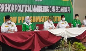 Ketum PPP Resmi Buka Workshop Political Marketing DPW PPP Sumatra Utara